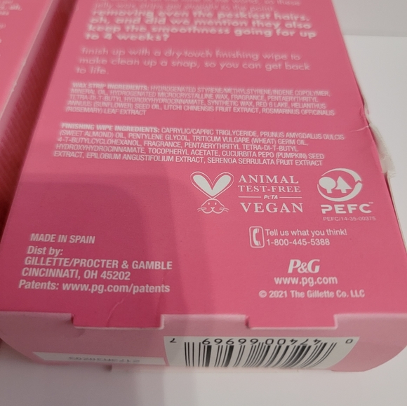 glee Other Glee Bikini Strips The Bikini Wax 24 Wax Strips 8 Wipes